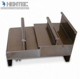 Brown Anodizing Extruded Aluminum Shapes 6063 - T5 / 6060 - T6