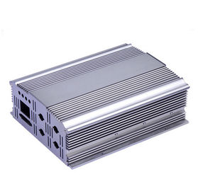 Silvery Polishing Aluminium Extrusion Profiles Aluminum Cover