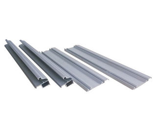 Anodized Aluminum Window Extrusion Profils / Aluminium Alloy Horizontal Sliding Sash Glass Window