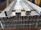 Soundproof Mill Finished Aluminum Window Extrusion Profiles 60 - 80 um Coating