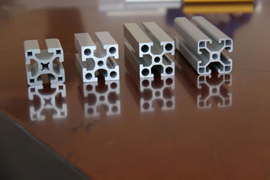 6061 Silver Industrial  Aluminium Profile System For Machinery