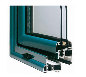 Silding Door Aluminium Door Profile , Deep - Processing Aluminum Door Extrusions