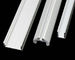 6063 - T5 Construction Aluminum Profile Extrusion Channel With PVDF / Powder Coating