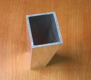 Thin Wall Aluminum Extrusion Rectangular Tube / Extruded Aluminum Shapes