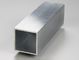Silver Aluminium Profile Extrusion Rectangular Tube Thin Wall Extruded Aluminum Shapes