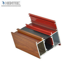 Deep - Processing Extruded Aluminium Profiles Window / Door Extrusions Powder Painted