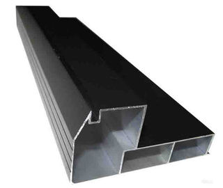 Customeized aluminium extruded sections , Powder Coating Aluminium Profiles