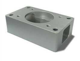 Mill Fiinished Aluminium Extrusion Profiles Cnc Anodized Parts Connection Port