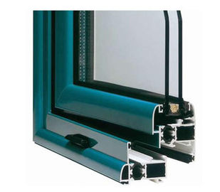 Office Room Aluminum Window Extrusion Profiles ,  Casement Door extruded aluminum profiles