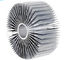Silvery / Anodized Industrial Aluminum Profile , Precision Custom CPU Aluminum Heat Sink