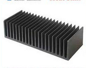 Silvery / Anodized Industrial Aluminum Profile , Precision Custom CPU Aluminum Heat Sink