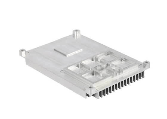 Natural Anodized Aluminium Electronic Heat sink Profiles With Milling / Drilling / Tapping