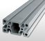 Silver Industrial Aluminium Profile , Alloy 6061 T6 Aluminium Extrusion