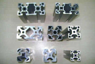 Customized Industrial Aluminium Profile For Production Line , T Slot Aluminum Profile