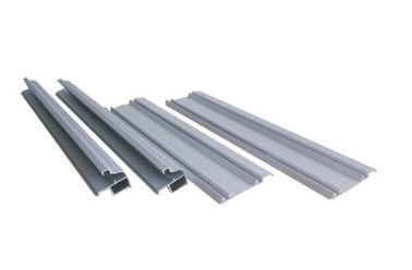 T5 , T6 Temper Silvery Industrial Aluminium Profile Electroinic Cover