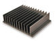 Bright Black Aluminum Heatsink Extrusion Profiles / Electronic Radiateor