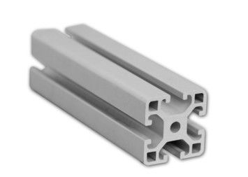 T-Slotted Industrial Aluminium Profile Electrophoretic Coated For Bending Cutting