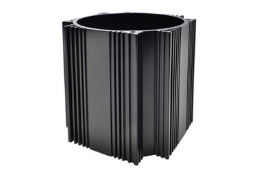 custom Black Anodized Aluminium Cylinder Shell Aluminum Cylinder ISO9000