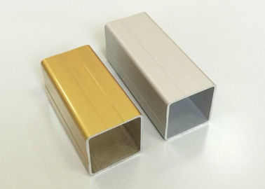 Anodized / Powder Painting Aluminum Extrusin Profile / Square Shape / CNC Deep Processing