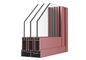 Powder Painted Aluminum Window Extrusion Profiles For Sliding Window With 6063 T5