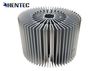 Sunflower Heat Sink Standard Aluminum Extrusion Profiles For Led Light , Anodized