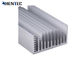 6005 Alloy Alodine Aluminum Heat Sink Extrusion Profiles With CNC Machining