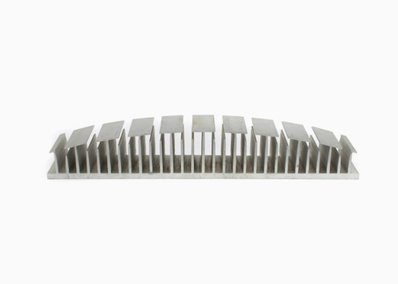 Anodized 6063-T5 Aluminum Heatsink Extrusion Profiles With CNC Machining