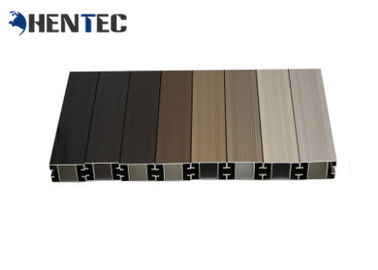 6063 / 6061 Standard Aluminum Extrusion Profiles Anodizing / Electrophoresis