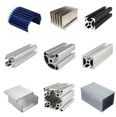 6063 Alloy 6000 Series T3-T8 Temper Aluminum Extrusion Profile Round Tube for Decoration