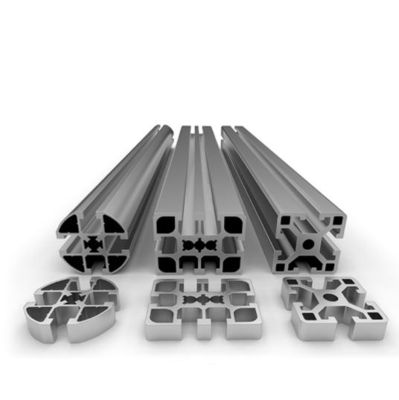Industrial Grade T-Slot Aluminum Profile with 40*40mm Customized Dimension and Anodized Surface