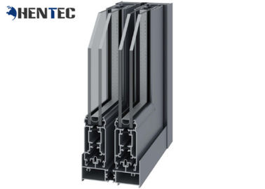 Powder Coating Construction Extruded Aluminum Profiles Customized Sections