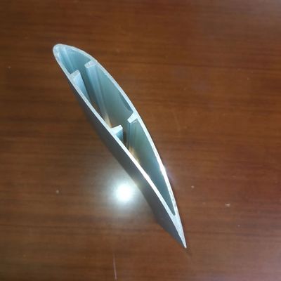Bright Black Anodized HVLS Fan Blade with T5/T6 Temper and ISO9001 Certification for Industrial Use