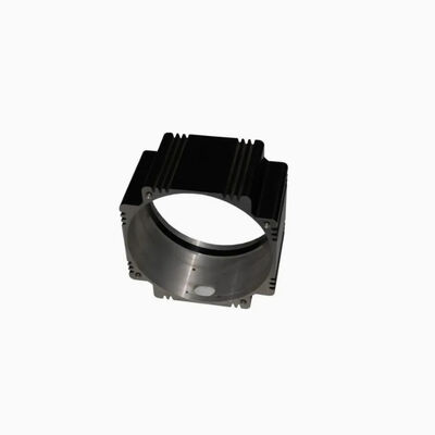 6063 6061 Alloy Customized CNC Machining Aluminum Profile with Anodized Surface for Electric Motor Shell