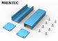 Bright Blue Anodizing Extruded Aluminum Enclosure 6063 / 6061 / 6005 Water Proof