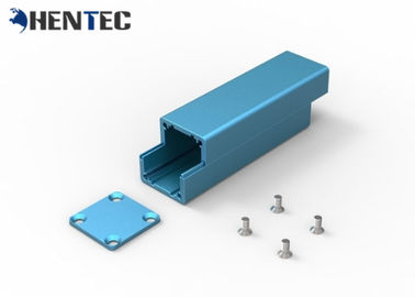 Bright Blue Anodizing Extruded Aluminum Enclosure 6063 / 6061 / 6005 Water Proof