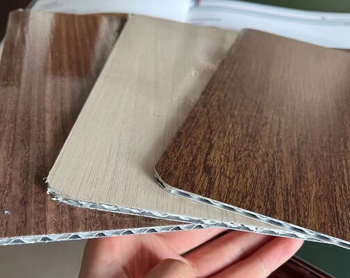 Fireproof Light Weight Aluminum Core Composite Panel ACP Customized for Construction