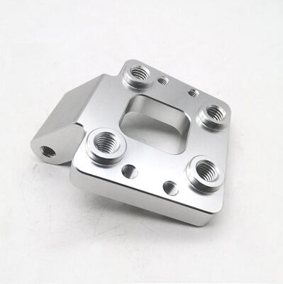 Anodized Aluminum Die Casting Hardware Parts with Customized Dimensions and CNC Machining