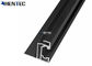 Black Color Anodised Aluminum Solar Panel Frame Screw Joint / Corner Key Joint