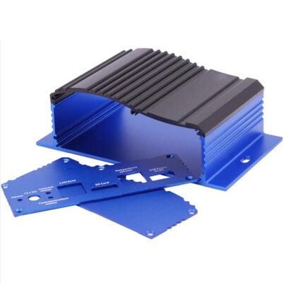 Aluminum Enclosure Housing CNC Extrusion Industrial Anodized Profile