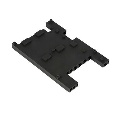 6063 6061 Customized CNC Machining Aluminum Extrusion Profile of Embedded Box