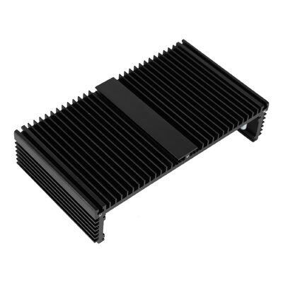 6063 6061 Customized CNC Machining Aluminum Extrusion Profile of Embedded Box
