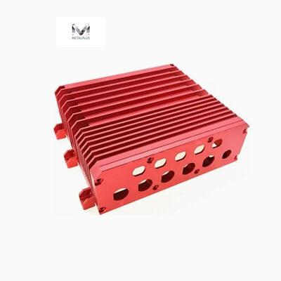 Custom Mill Finished / Powder Painting /Anodizing Aluminum Heat Sink Enclosure with CNC Machining