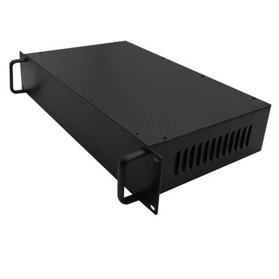 OEM Black Powder Paint Detachable Housing Aluminum Casting Enclosure
