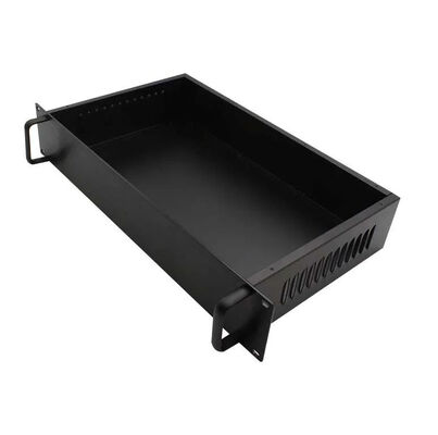 OEM Black Powder Paint Detachable Housing Aluminum Casting Enclosure