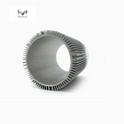 OEM Champagne / Light Bronze / Silvery Anodized Industrial Aluminum Enclosure Extrusion Profile