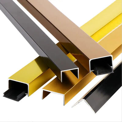 6063 T5 Aluminium Decking LED Frame Extrusion Channel Profile with Ral Color
