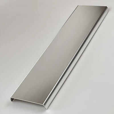 6063 T5 Aluminium Decking LED Frame Extrusion Channel Profile with Ral Color