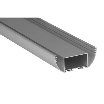 Durable LED Lighting Display Aluminum Frame Extrusion Profile with Powder Coating