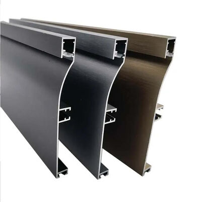 Aluminum Fitting Strip Extrusion Channel Profile for Wall Flooring LED Skirting