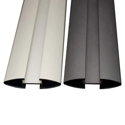 LED Backlight COB Channel Extrusion 6061 T5 Anodized Aluminum Profile